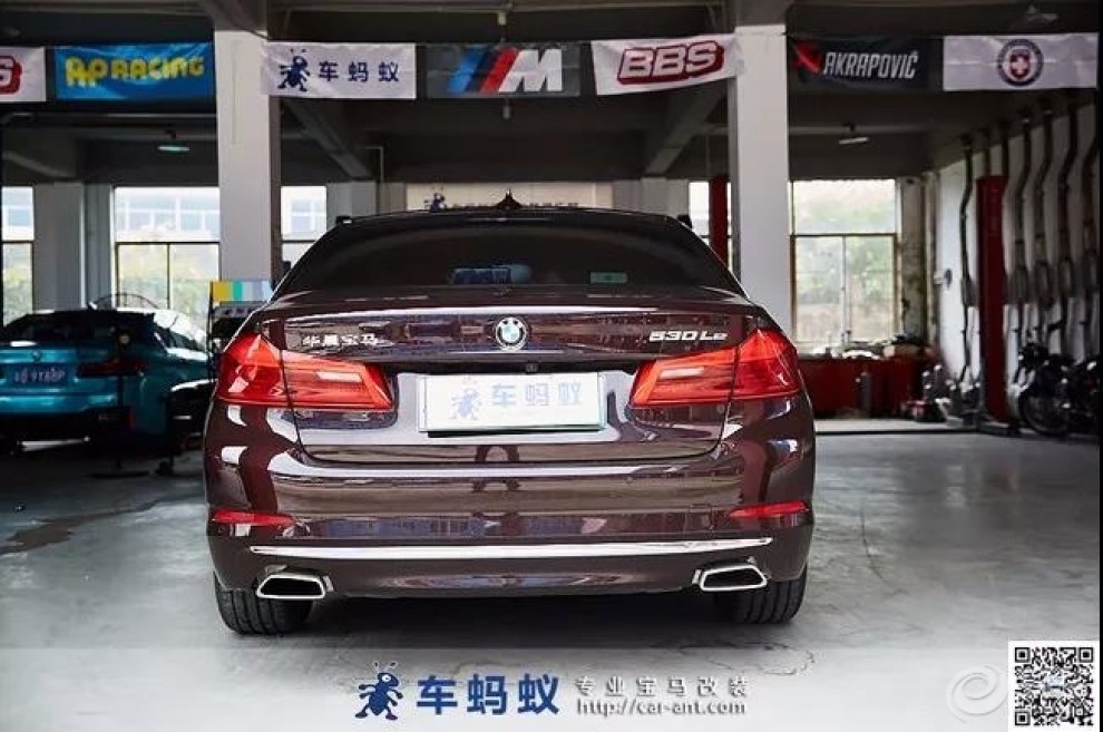 18款宝马5系530le豪华套装改装升级电动后备厢
