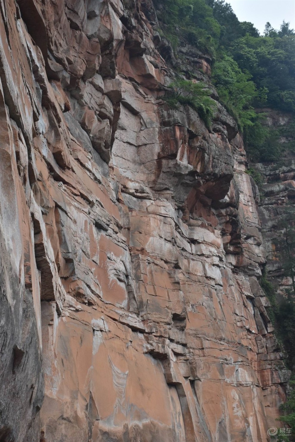 山水岩壁风光四面-重庆四面山