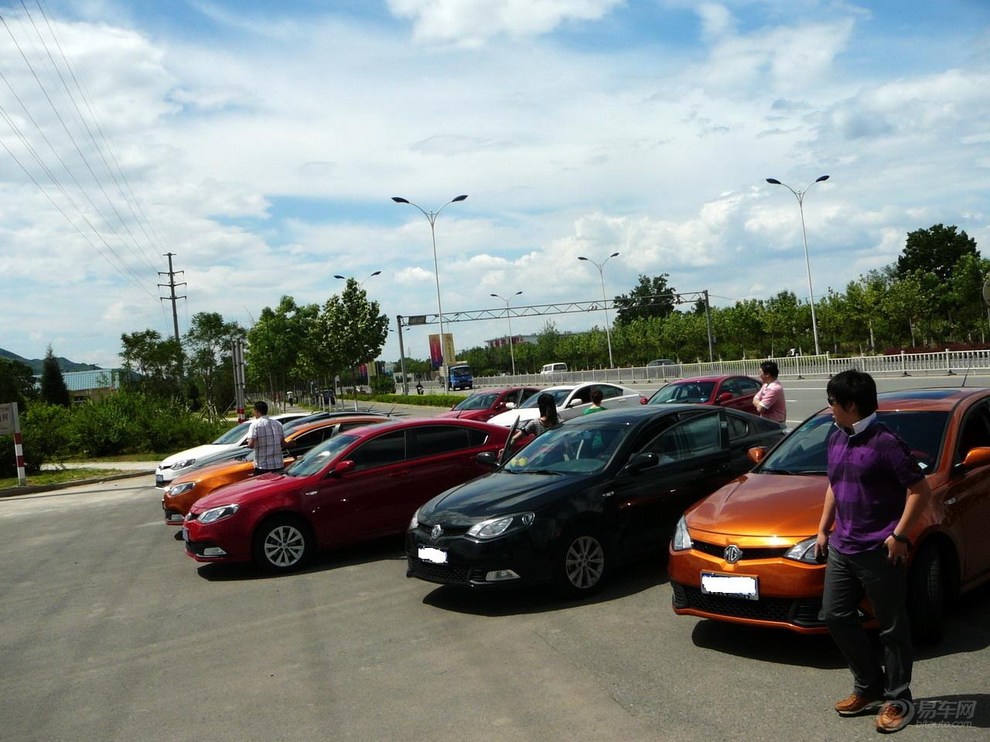 華榮道 mg6 北京車隊 密雲自駕遊