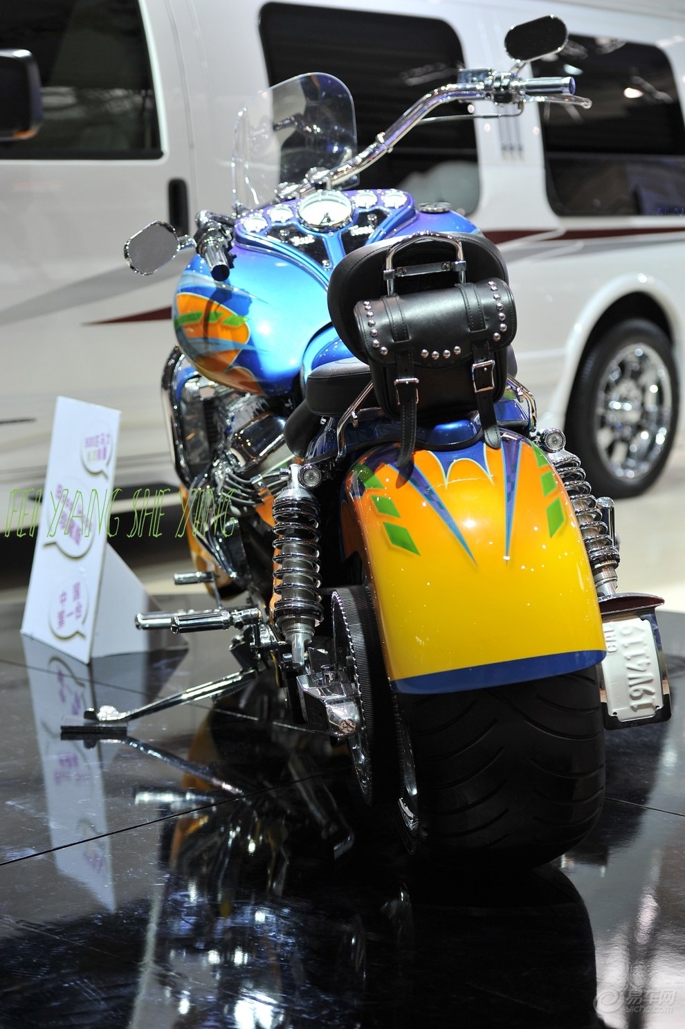 【【广州车展拍客】------中国第一台8200cc摩托车】_广东社区图片