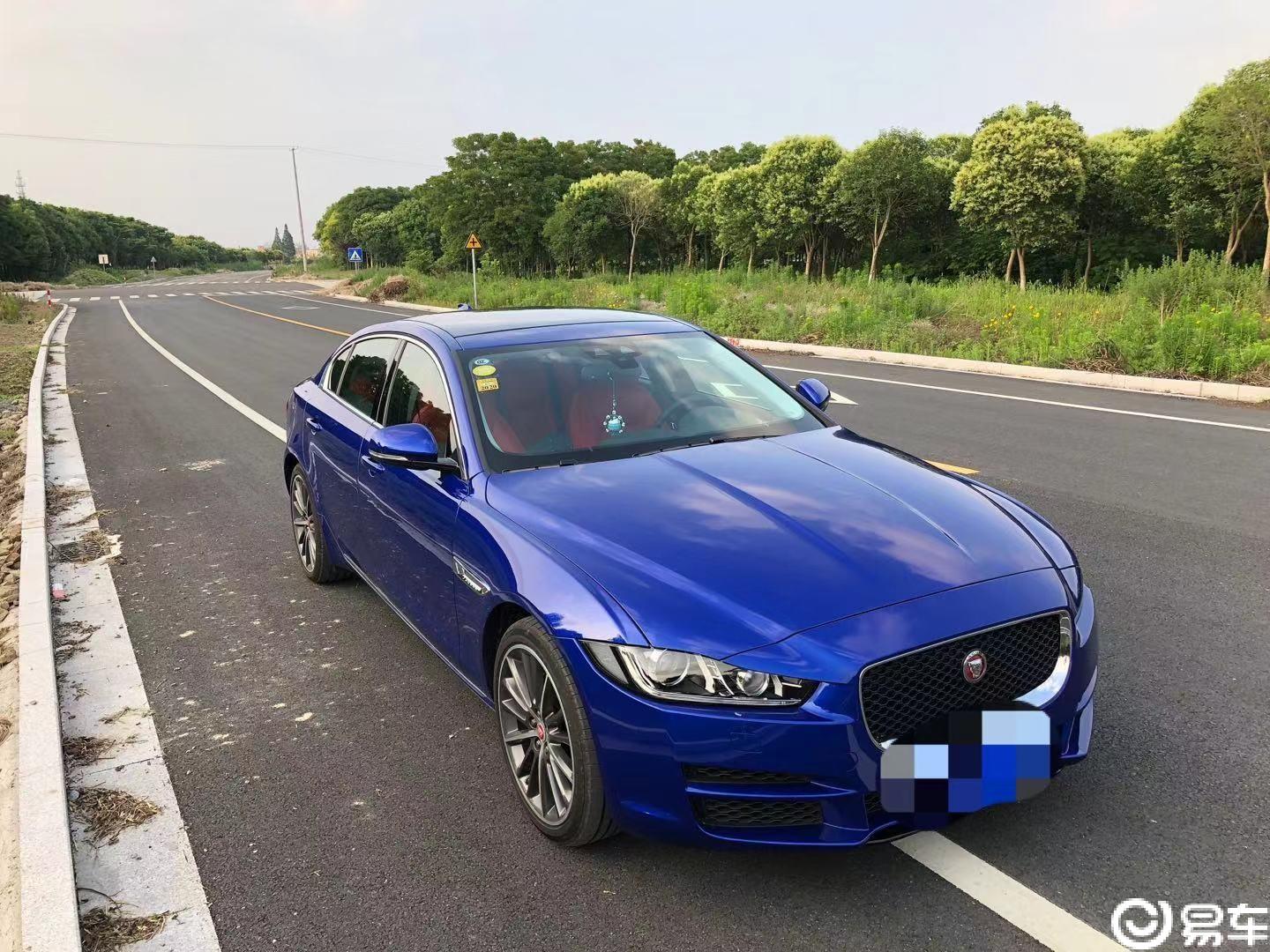 蓝色的小豹子提车作业_捷豹xel社区_易车社区