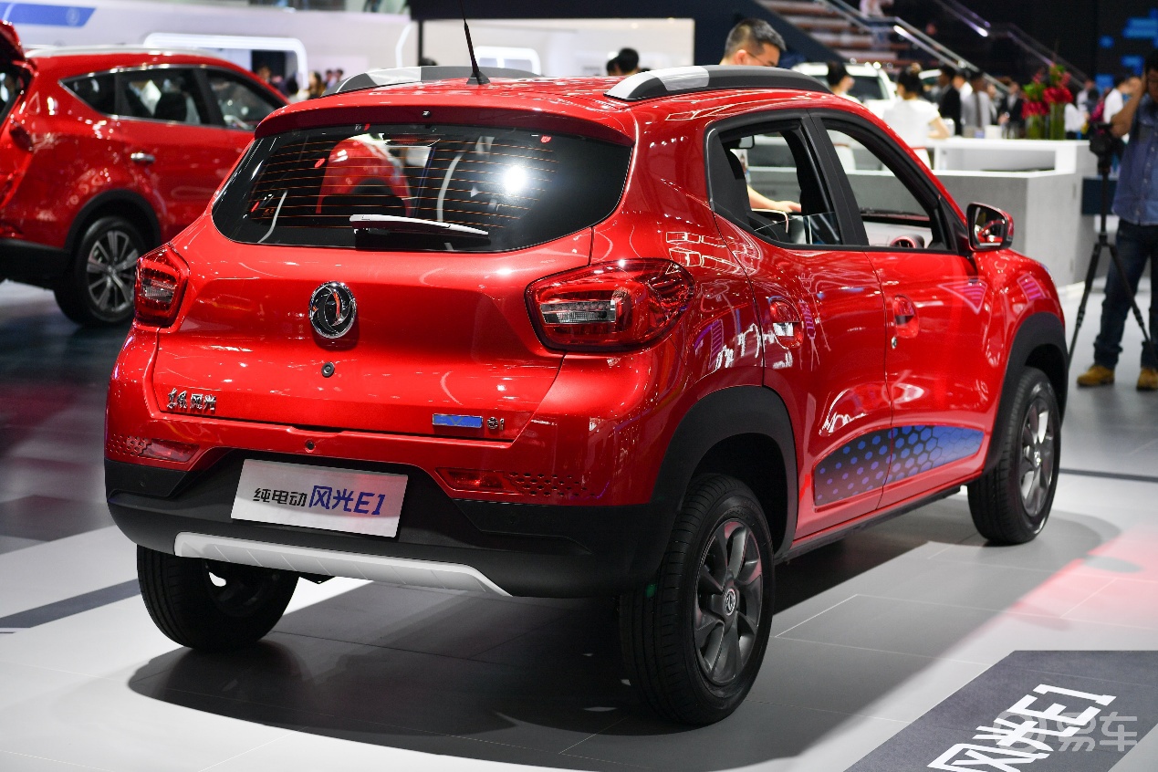 广州车展实拍风光e1