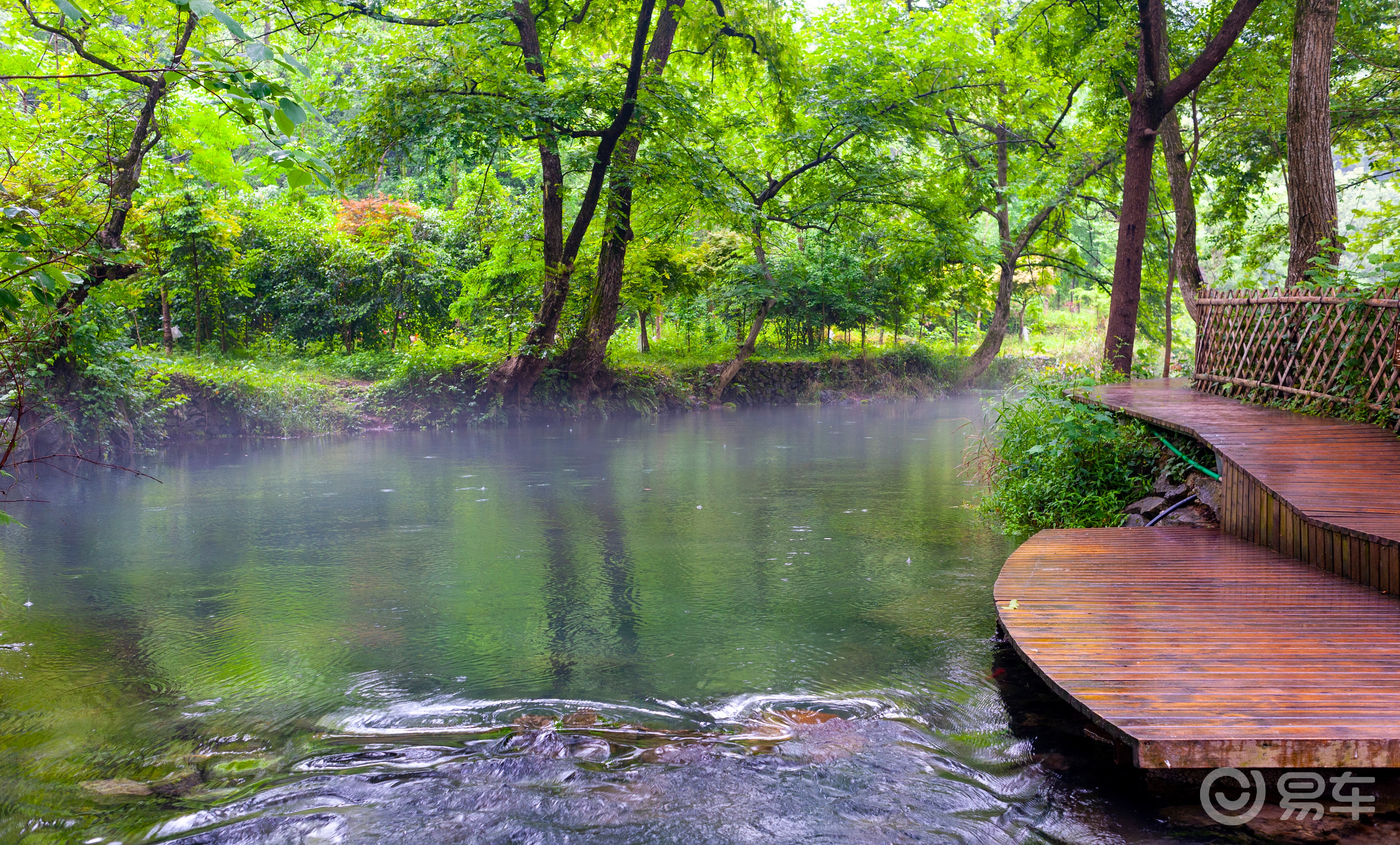 安和龙井村桂林的小九寨沟